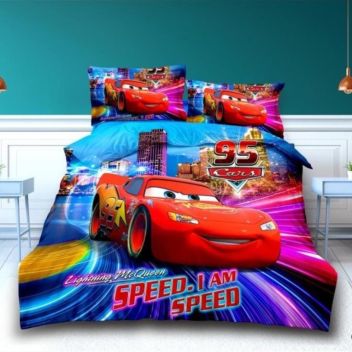Παιδικά Σετ Σεντόνια Μονά 3 τμχ 160x240 70% Βαμβάκι - 30% Micromodal MCQUEEN