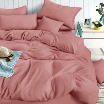 Σετ Σεντόνια Μονά 3 τμχ 160x240 70% Βαμβάκι - 30% Micromodal Ροδακινί